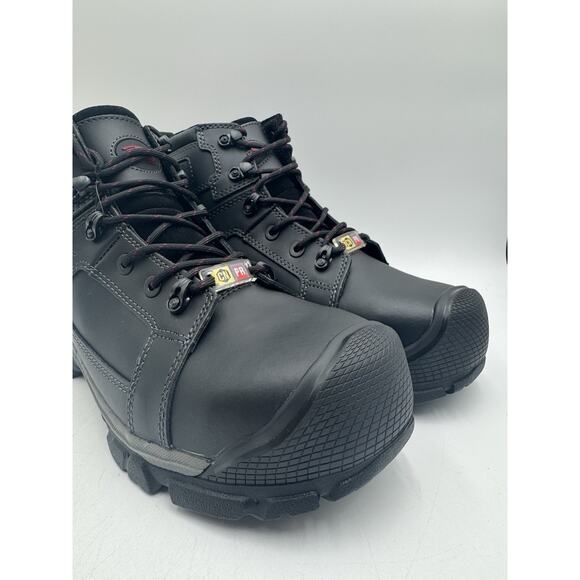 NEW Avenger RIPSAW Men's Safety Toe Work Boot Black US Size 12 Medium NIB - Picture 2 of 11